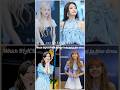 #Which BLACKPINK member looks best in blue dress #I like all of them #kpopshorts #cute_edit