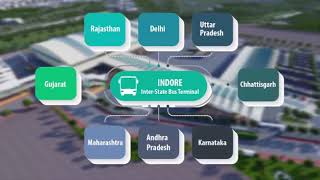 इंदौर का नया बस स्टैंड | New Bus stand design Of Indore