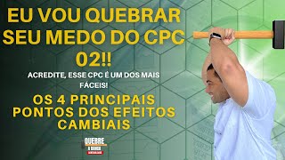 Perca o medo do CPC 02 - Efeitos das Mudanças nas Taxas de Câmbio - Um dos CPCs mais fáceis.