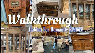 Walkthrough Habitat For Humanity Restore  2024