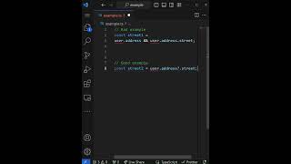 Clean Code - Optional Chaining
