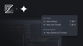 Gemini CLI in Zed