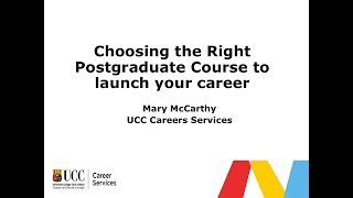 Choosing the Right Postgrad Course to Launch Your Career