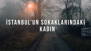 Turuncu Gökyüzü - İstanbul'un Sokaklarındaki Kadın