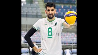 Best of Aimal Khan Spikes and services - Captain of Pakistan Volleyball