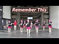 Remember This│Line Dance by Maddison Glover│Demo & Walk Through║記住這點│排舞│含導跳║4K