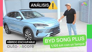 BYD Song Plus : HÍBRIDO ENCHUFABLE 1,105 km con un tanque ¿Mejor que RAV 4 Hybrid? || Análisis