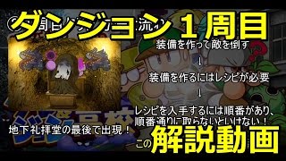 パワプロアプリ解説　ダンジョン高校１周目解説動画