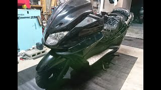 ヤマハ マジェスティ250C オーディオ LED カスタム