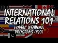 International Relations 101 (#70): Covert Weapons Programs