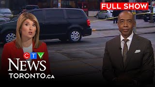 Suspect shot by police after officer stabbed in Toronto | CTV News Toronto at Six for Apr. 12, 2024