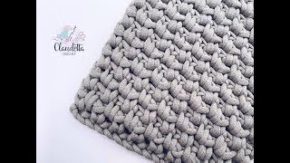 MOSS STITCH MUSTER HÄKELN / EINFACH