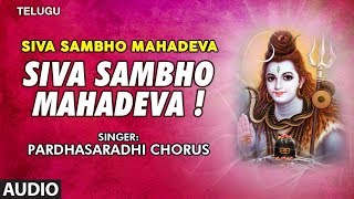 Siva Sambho Mahadeva! Song | Pardhasaradhi Chorus | Lord Shiva Songs | Telugu Devotional Songs