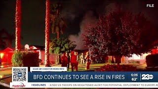 23ABC In-Depth: BFD continues to see a rise in fire