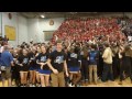 half court shot to win a car blackout 2015 lyons township vs. hinsdale central 2 13 2015