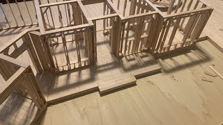 Popsicle stick house construction | video 6