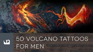 50 Volcano Tattoos For Men