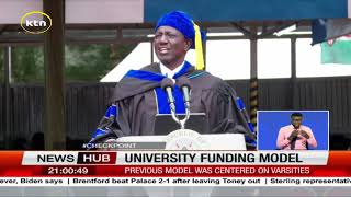 President Ruto defends the new University funding model