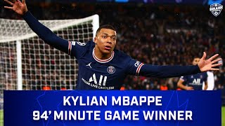 Kylian Mbappe 94' Minute Game Winner | PSG 1-0 Real Madrid | CBS Sports Golazo