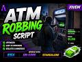 5$ FiveM ATM Robbery Script | ESX & QBCore | Robbery Preview