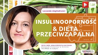 insulinooporność i dieta przeciwzapalna - rozmowa z dr n. med. Małgorzatą Kaczkan