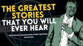 Toastmasters Speech Contest Semifinals | Aaron Beverly Winning Speech