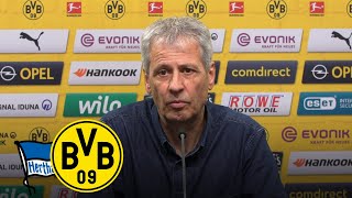 „Wollen die Wende schaffen!“ | PK mit Lucien Favre & Michael Zorc | Hertha BSC - BVB