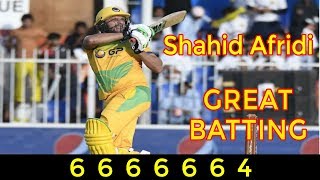 Shahid Afridi Hit Sixes and Great Batting | T10 League 2018 | Dubai Stadium