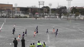 2017.3.25 FCリーヴェスU9-A vs 知立SSS 前半（MGM交流戦：予選リーグ）