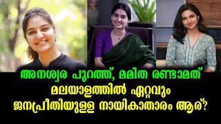 മലയാളത്തിൽ ഏറ്റവും ജനപ്രീതിയുള്ള നായികാതാരം ആര് ? | Most Popular Malayalam Actress List