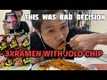 3xSpicy Ramen With JOLO chips 🔥  Bad decision | Acy Naga