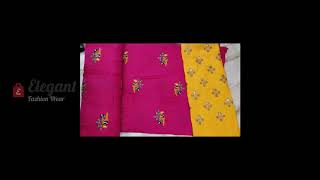 Latest Jute Georgette Sarees