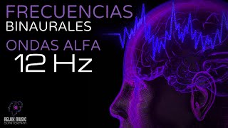 Binaural Sound Therapy with Alpha Waves 12 Hz - Pure Tone - Miraculous and Healing Tones