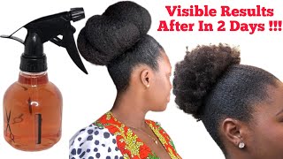 UNBELIEVABLE! Visible Results in 2 days ! Use twice a week for massive hair growth \u0026 Thick Hair