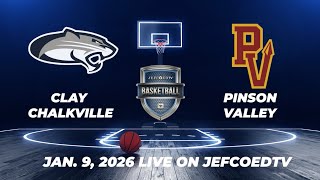 Basketball Varsity Boys Clay Chalkville vs Pinson Valley Jan 9, 2026