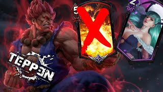 Teppen - EXGP (RYU OR AKUMA ONLY) MIXED DECK |5 WINS STREAK|