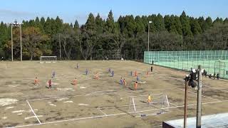 2018.11.24 九州少年少女ドリームカップ　城山FCvsグランヴァロール大津　前半