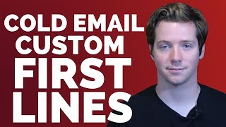 15 Ways To Write And Personalize A First Line In A Cold Email