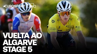 Sergio Garcia wins stage 5 and Remco Evenepoel takes GC | Volta ao Algarve | Eurosport