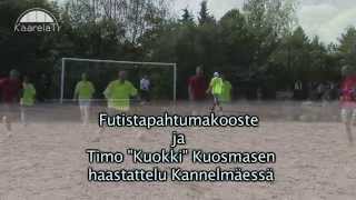 Hyväntekeväisyys jalkapallopeli \u0026 Timo Kuosmasen haastattelu 2014