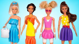 8 DIY Barbie Outfits From Balloons 🎈