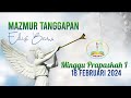 MAZMUR TANGGAPAN MINGGU PRAPASKAH I TAHUN B, MINGGU 18 FEBRUARI 2024 [EDISI BARU]