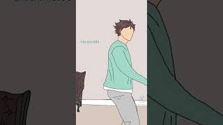 just oikawa dancing #haikyuu #shorts #oikawa