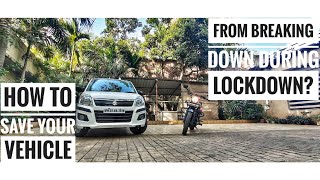 Tips on saving your vehicle during lockdown?/लॉकडाउन के दौरान अपने वाहन को कैसे बचाया जाए?