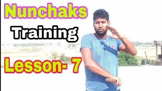Best Nunchucks training for begginers Lesson-7 by vinod fighter