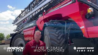 Episode 3 - Tyre \u0026 track width options - Horsch Leeb 6000L VL \u0026 8000L VL self propelled sprayers