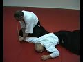 aikido ikkyo tachidori defense against sword by stefan stenudd in 2003