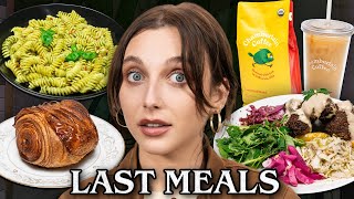 Emma Chamberlain Eats Her Last Meal