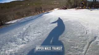 Massanutten Snowboarding | January 23 | Upper Paradice | Ridgecrest | Mass Transit | Muellers Mile