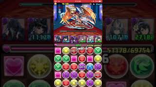 パズドラ　ぱずへた　3択ウィンターチャレンジ1！真ん中の魔法石！